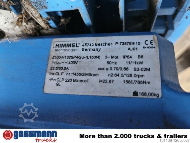 Landmaschine Bremsenprüfstand Saxon B 99 GF-ECO voll