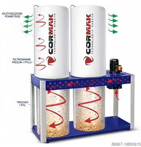 Portable Dust and Fume Collector & Extra CORMAK FM500