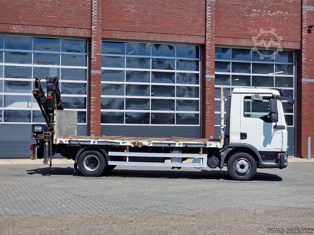 Crane truck MAN TGL 12.210 - HIAB 077 DUO Crane / Grua - Manual...