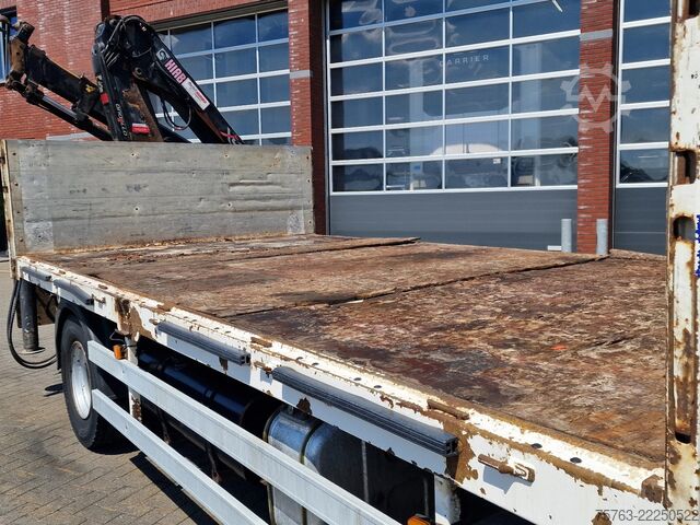 Crane truck MAN TGL 12.210 - HIAB 077 DUO Crane / Grua - Manual...