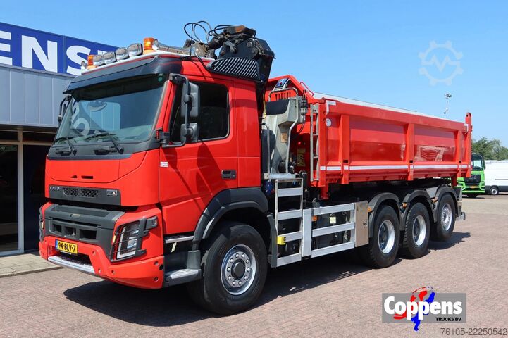 Crane Volvo FMX 420 Kipper+Kraan H.M.F. 1943Z2 Rotor+Grijper