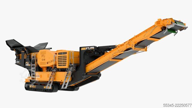 Crushing equipment/mobile crushing plant FABO Mobile Crushing Plant 350-550 TPH Jaw crusher FTJ 12-85