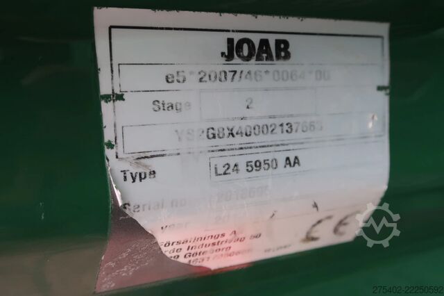 Hook arm system Scania G500 NGS 8X4NA/ JOAB 24T/ PTO-EG/