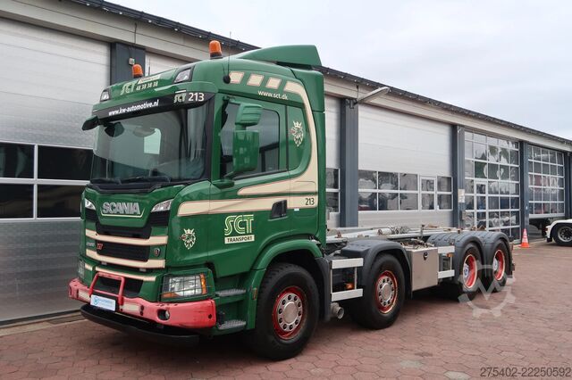 Hook arm system Scania G500 NGS XT/ 8X4NA/ JOAB 24T/ PTO-EG/