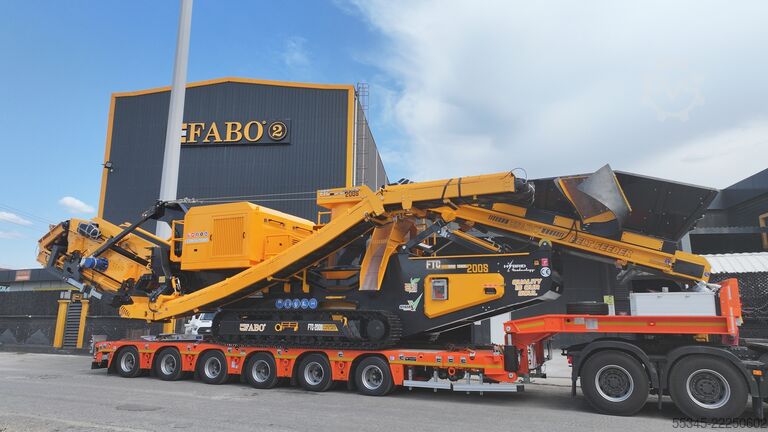 Crushing equipment / Impact crusher FABO Crushing Equipment 100-200 tph cone crusher stone crushers