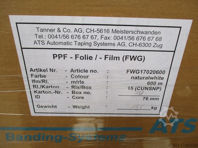 Banding machine ATS Tanner US2000AB