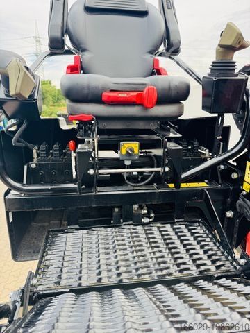 Semitrailer  Wiese Baustoffauflieger - Heckkran Kran Fassi