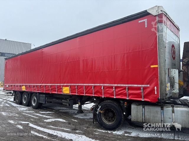 Auflieger mit Pritsche & Plane Schmitz Cargobull Semitrailer Curtainsider Standard