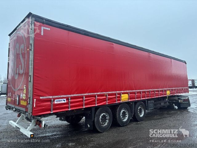 Auflieger mit Pritsche & Plane Schmitz Cargobull Semitrailer Curtainsider Standard