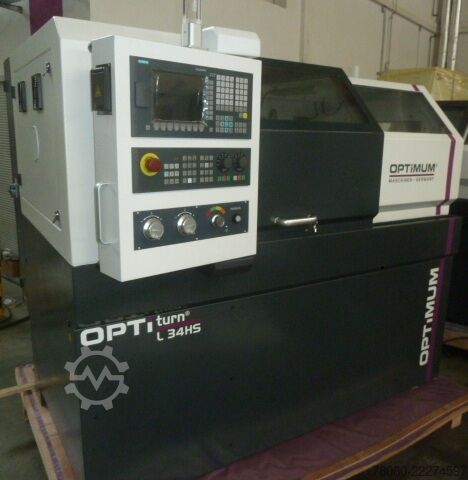 CNC-Drehmaschine Optimum L34 HS CNC