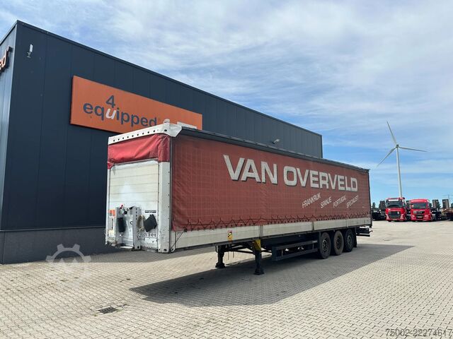 Schiebeplanen Schmitz Cargobull Bordwände / SAF + Scheibebremsen / 2x Liftachse...
