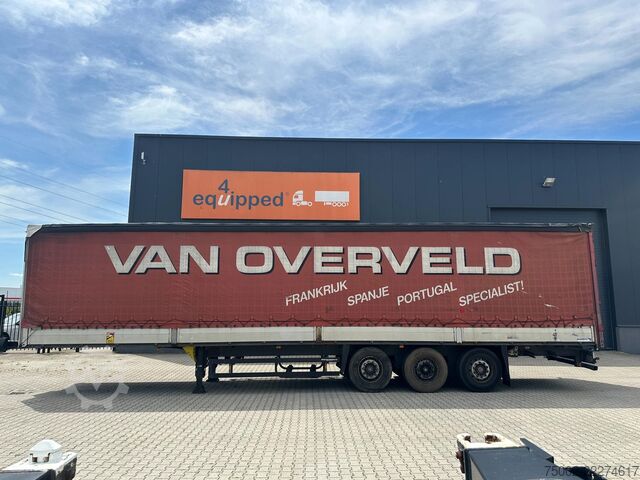 Schiebeplanen Schmitz Cargobull Bordwände / SAF + Scheibebremsen / 2x Liftachse...