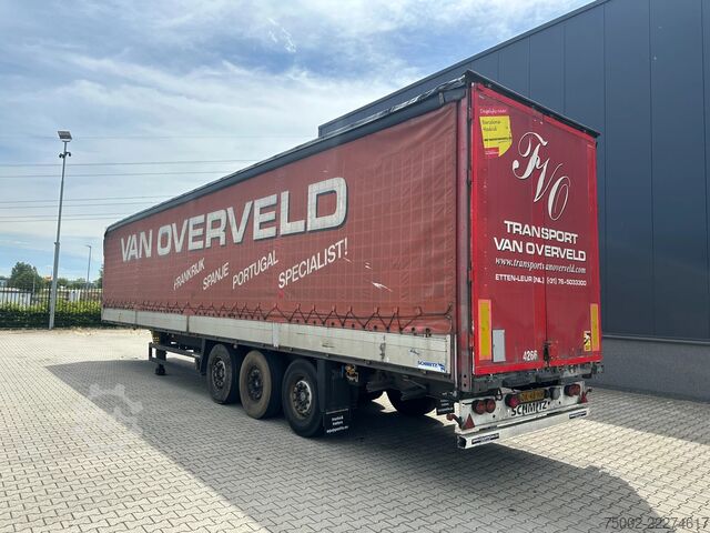 Schiebeplanen Schmitz Cargobull Bordwände / SAF + Scheibebremsen / 2x Liftachse...