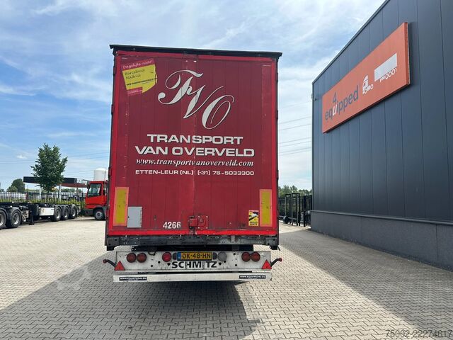 Schiebeplanen Schmitz Cargobull Bordwände / SAF + Scheibebremsen / 2x Liftachse...