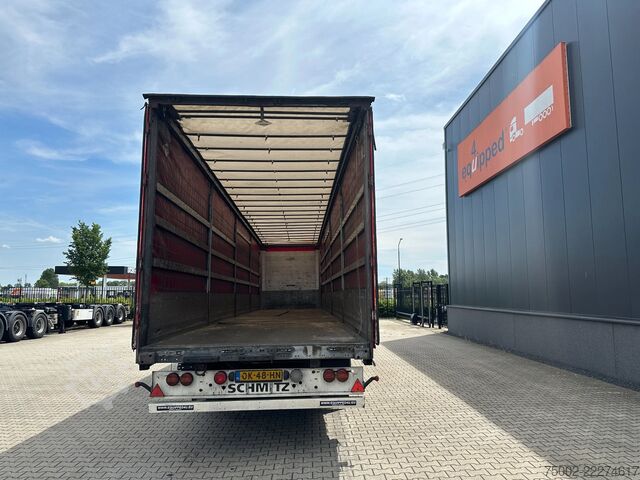 Schiebeplanen Schmitz Cargobull Bordwände / SAF + Scheibebremsen / 2x Liftachse...