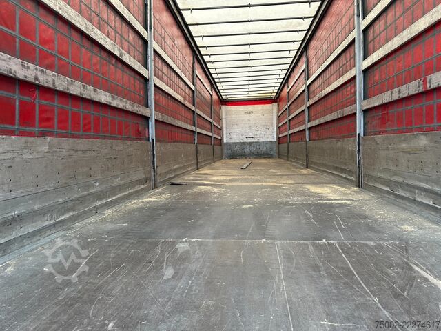 Schiebeplanen Schmitz Cargobull Bordwände / SAF + Scheibebremsen / 2x Liftachse...