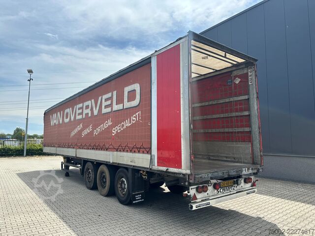 Schiebeplanen Schmitz Cargobull Bordwände / SAF + Scheibebremsen / 2x Liftachse...