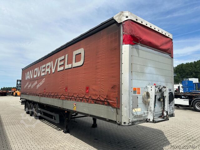Schiebeplanen Schmitz Cargobull Bordwände / SAF + Scheibebremsen / 2x Liftachse...