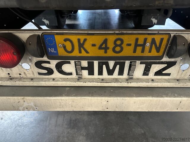 Schiebeplanen Schmitz Cargobull Bordwände / SAF + Scheibebremsen / 2x Liftachse...