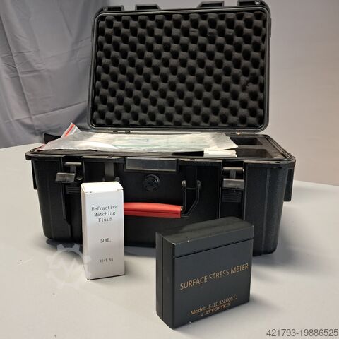 II. Device for testing stress in glass JEFFOPTICS COMPANY JF-1