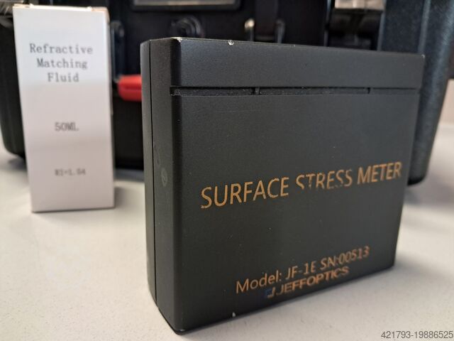 II. Device for testing stress in glass JEFFOPTICS COMPANY JF-1