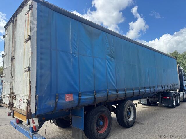 Sliding tarpaulins Van Hool **FULL STEEL SUSPENSION-WIDE SPREAD-BELGIAN TRA...