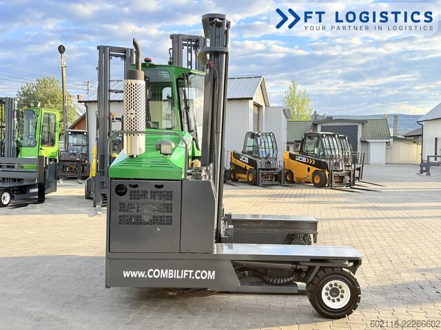 4-way forklift Combilift C4000 GAS DUPLEX 4100 FREE-LIFT CABIN