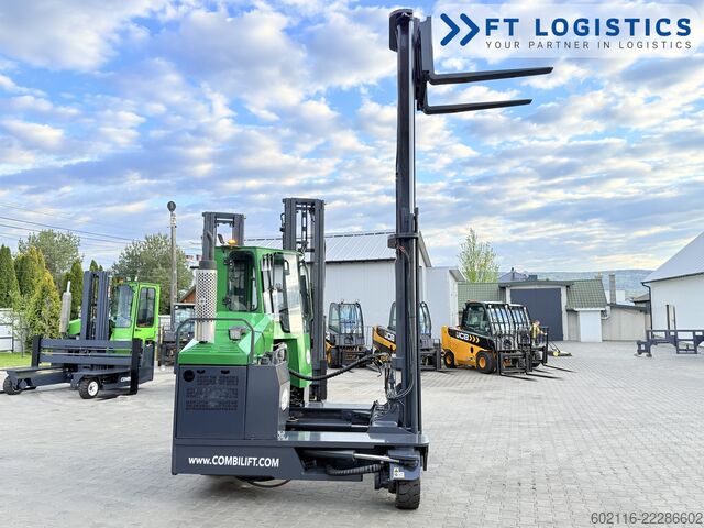 4-way forklift Combilift C4000 GAS DUPLEX 4100 FREE-LIFT CABIN