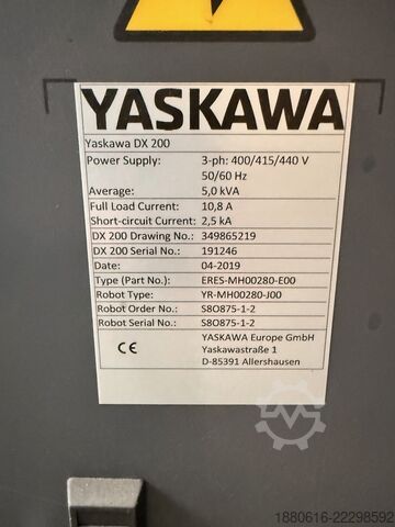Robotersystem (3x) mit DX200 Steuerung Yaskawa (2x) MH280 II + (1x) MH50 II