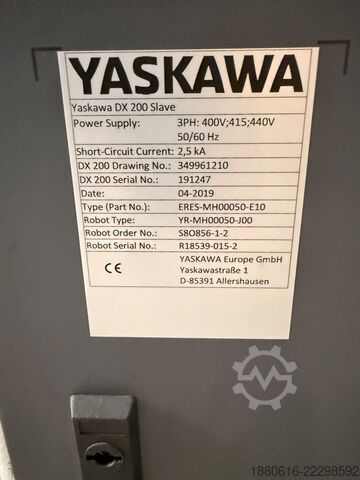 Robotersystem (3x) mit DX200 Steuerung Yaskawa (2x) MH280 II + (1x) MH50 II