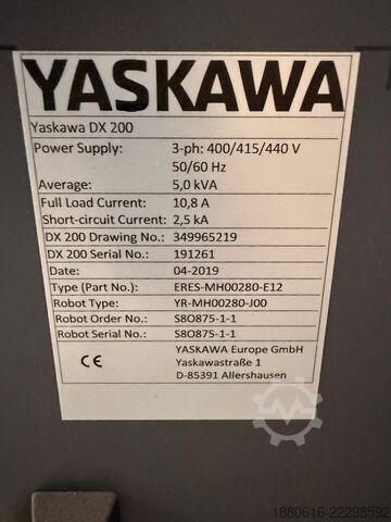Robotersystem (3x) mit DX200 Steuerung Yaskawa (2x) MH280 II + (1x) MH50 II