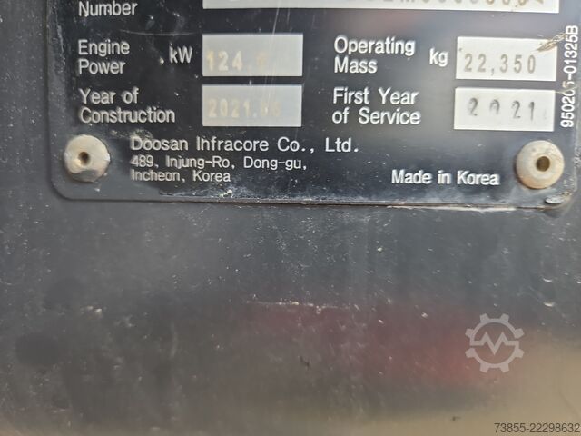 Kettenbagger Doosan DX225LC-5