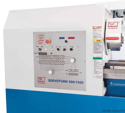 Konventionelle Drehmaschine - Servoturn 500/2000 Knuth Servoturn 500/2000
