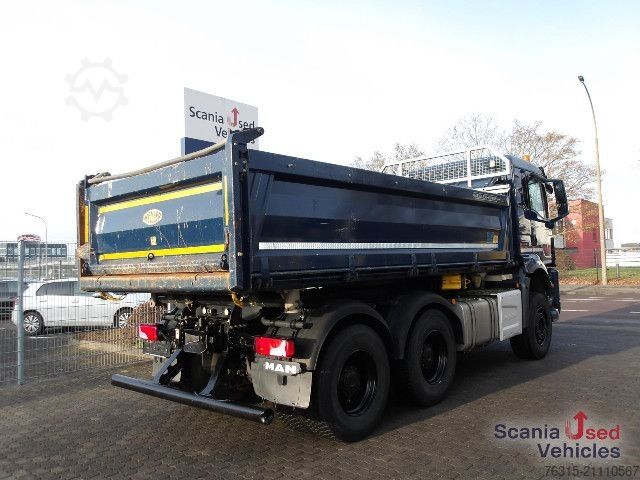 Dreiseitenkipper LKW MAN TGS 26.510 BL - 6x4 - MEILLER DSK mit BORDMATIK
