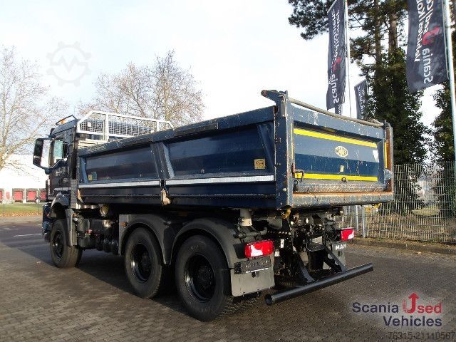 Dreiseitenkipper LKW MAN TGS 26.510 BL - 6x4 - MEILLER DSK mit BORDMATIK