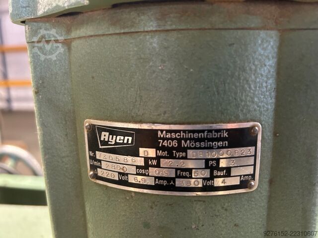 Dowel-hole drilling machine Ayen DB 1000-B 23