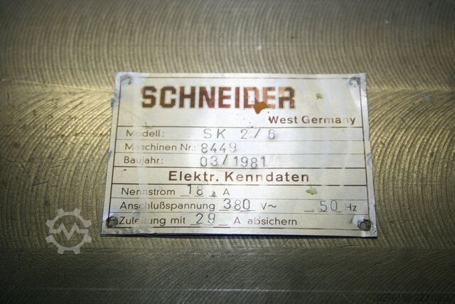 Spindle moulders Schneider SK 2/6