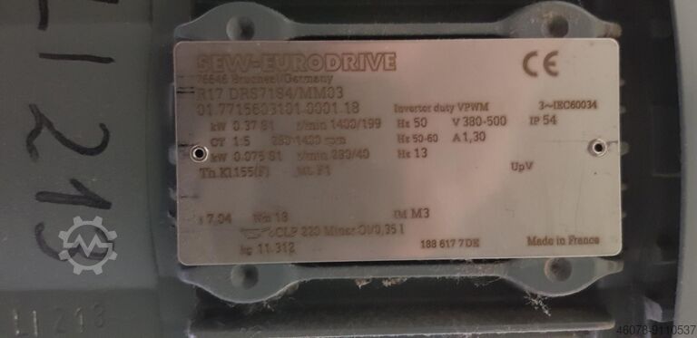 Belt conveyor Belt conveyor Lippert GF 1095-650-500