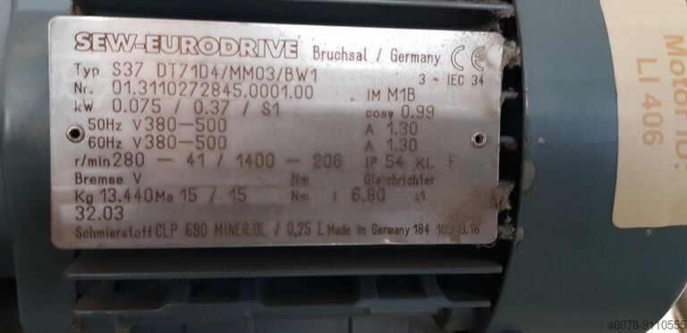 Belt conveyor Belt conveyor Lippert GF 780-650-500