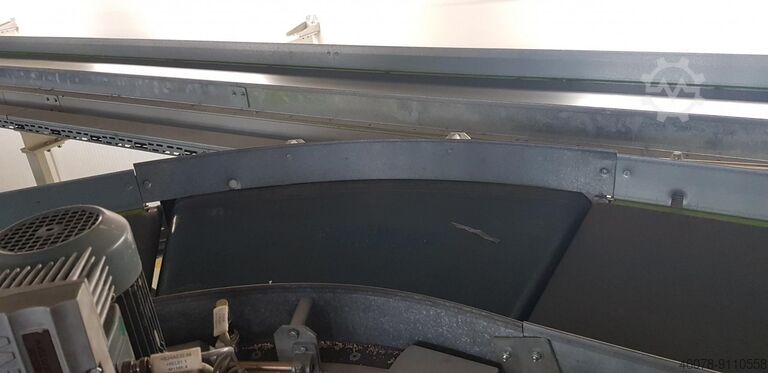 Belt curve conveyor 45° left Transnorm GKF 680-750-550 IR700