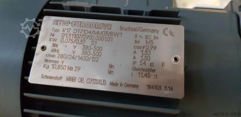 Belt conveyor Belt conveyor Lippert GF 970-650-500