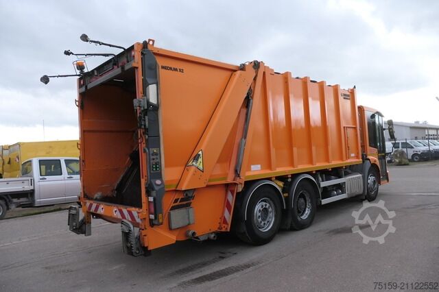 Müllwagen mercedes-benz 2635 NGE-L62N Econic Aufbau Zöller Medium Lenkachse KLIMA