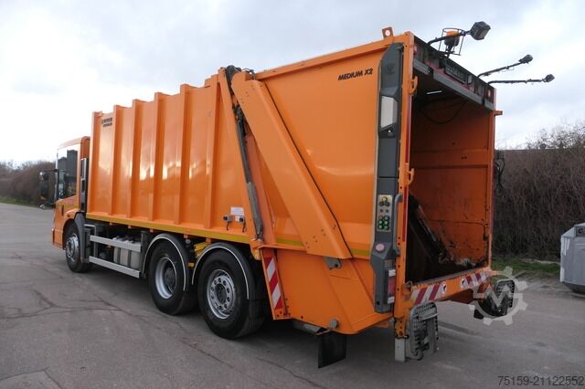 Müllwagen mercedes-benz 2635 NGE-L62N Econic Aufbau Zöller Medium Lenkachse KLIMA