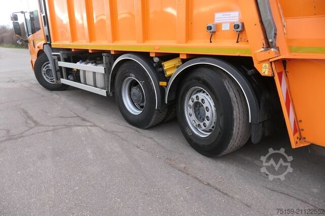 Müllwagen mercedes-benz 2635 NGE-L62N Econic Aufbau Zöller Medium Lenkachse KLIMA