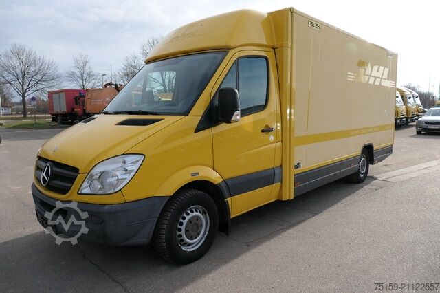Box van mercedes-benz SPRINTER 310 CDI MAXI EURO-5 KOFFER REGALE KAMERA DURCHGANG