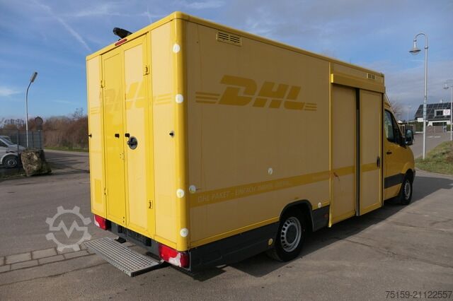 Box van mercedes-benz SPRINTER 310 CDI MAXI EURO-5 KOFFER REGALE KAMERA DURCHGANG