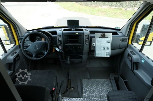 Box van mercedes-benz SPRINTER 310 CDI MAXI EURO-5 KOFFER REGALE KAMERA DURCHGANG