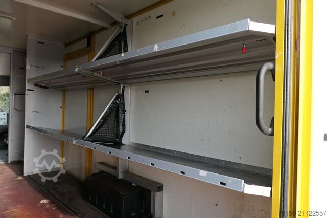 Box van mercedes-benz SPRINTER 310 CDI MAXI EURO-5 KOFFER REGALE KAMERA DURCHGANG