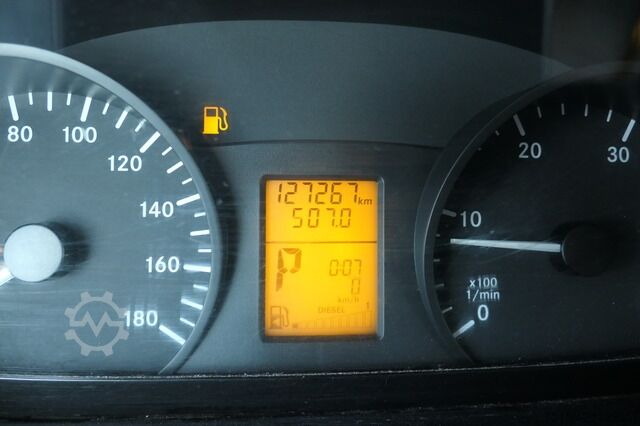 Box van mercedes-benz SPRINTER 310 CDI MAXI EURO-5 KOFFER REGALE KAMERA DURCHGANG