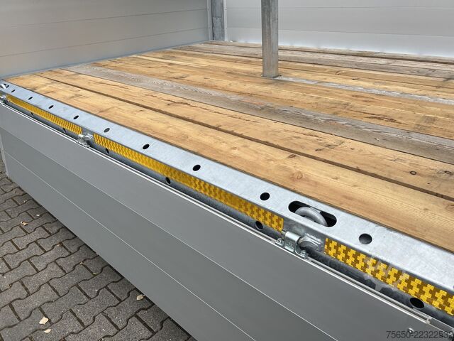 Open trailer Möslein THT 14,4 G 6,2  14,4 t GG Tandem- Pritschenanhänger- Tieflader